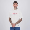 Camiseta NBA Chicago Bulls Oversized Class Masculina - Foto 3
