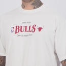 Camiseta NBA Chicago Bulls Oversized Class Masculina - Foto 5