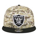 Boné New Era 950 Militar Las Vegas Raiders Salute Service 25 Masculino - Foto 3