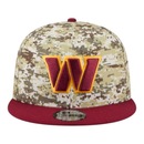 Boné New Era 950 Washington Commanders Salute Service 25 Masculino - Foto 3