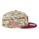 Boné New Era 950 Washington Commanders Salute Service 25 Masculino - Foto 5