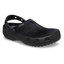 Sandália Crocs Classic Crafted Velvet Clog Black - Feminino - Foto 2