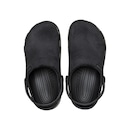 Sandália Crocs Classic Crafted Velvet Clog Black - Feminino - Foto 5