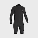 Short John Billabong Absolute 202 Back Zip Black - Masculino - Foto 3