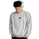 Blusão de Moletom Öus Crewneck Fili Flag Unissex - Foto 5
