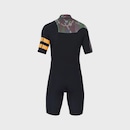 Short John Hurley Advantage Printed 2/2mm Camuflado Importado - Masculino - Foto 5