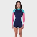 Short John Hurley Advantage Shorty 2/2mm Navy Importado - Feminino - Foto 2