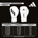 Luva de Boxe em PU adidas Hybrid 80 - Foto 3