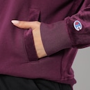 Blusão de Moletom com Capuz Champion Velour Blocked Feminino - Foto 2