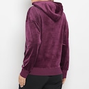 Blusão de Moletom com Capuz Champion Velour Blocked Feminino - Foto 3