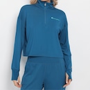 Blusão de Moletom Ziper 1/4 Champion Soft Touch Feminino - Foto 1