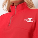 Blusão de Moletom Ziper 1/4 Champion Campus French Terry Feminino - Foto 2