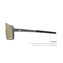 Óculos de Sol Unissex Esportivo HB Grinder Gold Chrome Espelhado - Foto 3