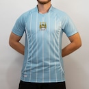 Camiseta Manchester City Retrô 2008 Símbolo Bordado RetrôMania Masculina - Foto 3