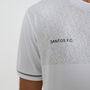 Camisa Do Santos Trilar Branco Braziline - Masculino - Foto 2