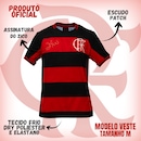 Camisa Do Flamengo Retrô Zico Bench Braziline - Masculino - Foto 2