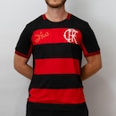 Camisa Do Flamengo Retrô Zico Bench Braziline - Masculino - Foto 3