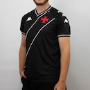 Camisa Do Vasco da Gama Kappa Supp Tradition - Masculino - Foto 2