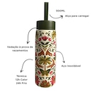 Garrafa Farm Que Sede Amazonia Chic Térmica Original 500ml - Foto 5