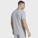 Camiseta adidas Designed 4 Training 3 Listras Masculina - Foto 3