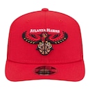Boné New Era 970ss Atlanta Hawks Hardwood Trucker Masculino - Foto 3