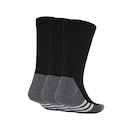 Meia Cano Médio Climacool Cushioned Crew adidas - 3 Pares - Unissex - Foto 2