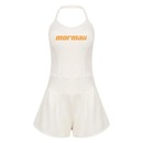 Macaquinho com Shorts Frente Única Beach Sports Feminino - Foto 1