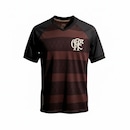 Camisa do Flamengo Consciência Negra Diamante Braziline - Infantil - Foto 1