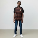 Camisa do Flamengo Consciência Negra Diamante Braziline - Infantil - Foto 2