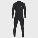 Long John Billabong Foil 302 Full Back Zip Black - Masculino - Foto 1