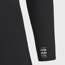 Long John Billabong Foil 302 Full Back Zip Black - Masculino - Foto 3