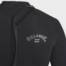 Long John Billabong Foil 302 Full Back Zip Black - Masculino - Foto 4