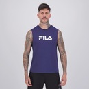 Camiseta Regata Fila Letter Masculina - Foto 1