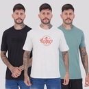 Camiseta Nicoboco - 3 unidades - Masculina - Foto 1