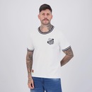 Camisa Do Santos Retrô Vintage - FutFanatics - Masculina - Foto 3