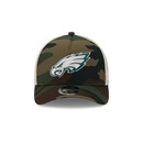 Boné New Era 9Forty M-Crown A-Frame Philadelphia Eagles NFL Salute Service 2025 Militar Masculino - Foto 2