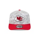 Boné New Era 9Seventy Kansas City Chiefs NFL Salute Service 2025 Masculino - Foto 2