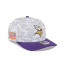 Boné New Era 9Seventy Minnesota Vikings NFL Salute Service 2025 Masculino - Foto 3