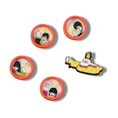 Kit Jibbitz Crocs Yellow Submarine Window Pack com 5 Peças - Foto 1