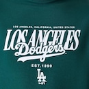 Blusão de Moletom New Era Los Angeles Dodgers Importado Fleece Top Masculino - Foto 3
