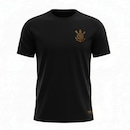 Camisa do Corinthians Black Gold Coimbra - Masculina - Foto 1