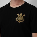 Camisa do Corinthians Black Gold Coimbra - Masculina - Foto 4