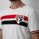 Camisa do São Paulo Raglan Bench Braziline - Masculina - Foto 4