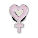 Jibbitz Crocs Símbolo Feminino - Foto 1