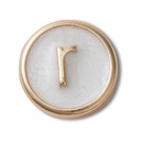 Jibbitz Crocs Letra R Pequena Perolizada - Foto 1