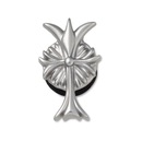 Jibbitz Crocs Cruz de Prata - Foto 1