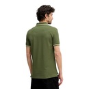 Camisa Polo Tommy Hilfiger Tipped Slim Fit Masculina - Foto 2