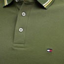Camisa Polo Tommy Hilfiger Tipped Slim Fit Masculina - Foto 5