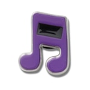 Jibbitz Crocs Nota Musical - Foto 1