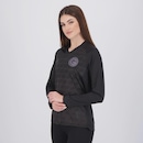 Camisa Gr33n Goiás Goleiro 2023 Manga Longa Feminina - Foto 3